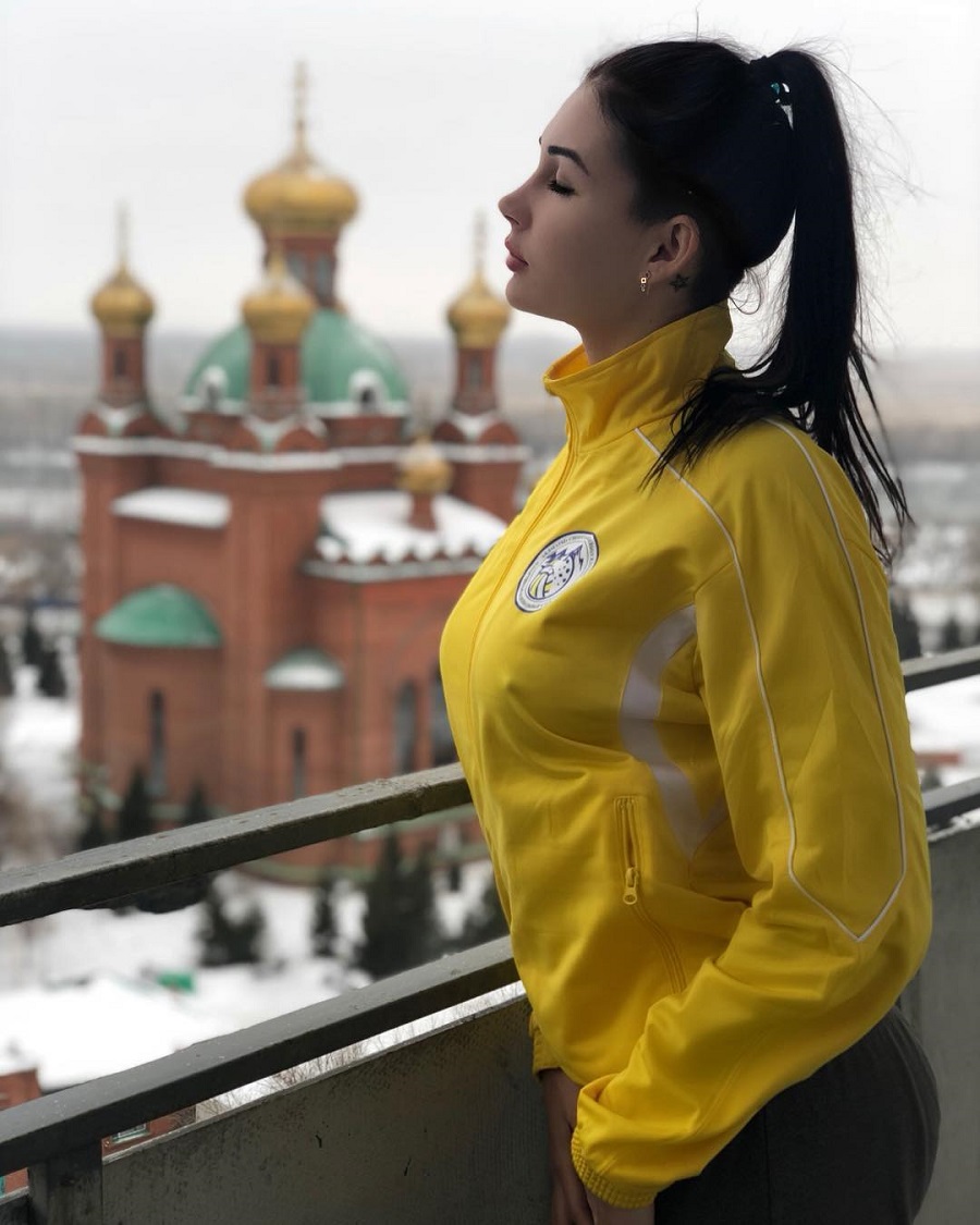 Волейболистка Татьяна Демьянова